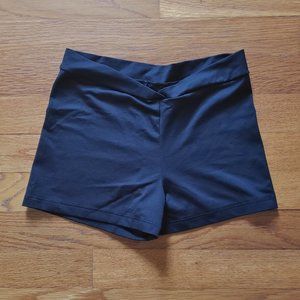 Eurotard Black Dance Shorts